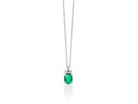 Collana Miluna Donna GEMME 375 in Oro Diamante CLD4651X